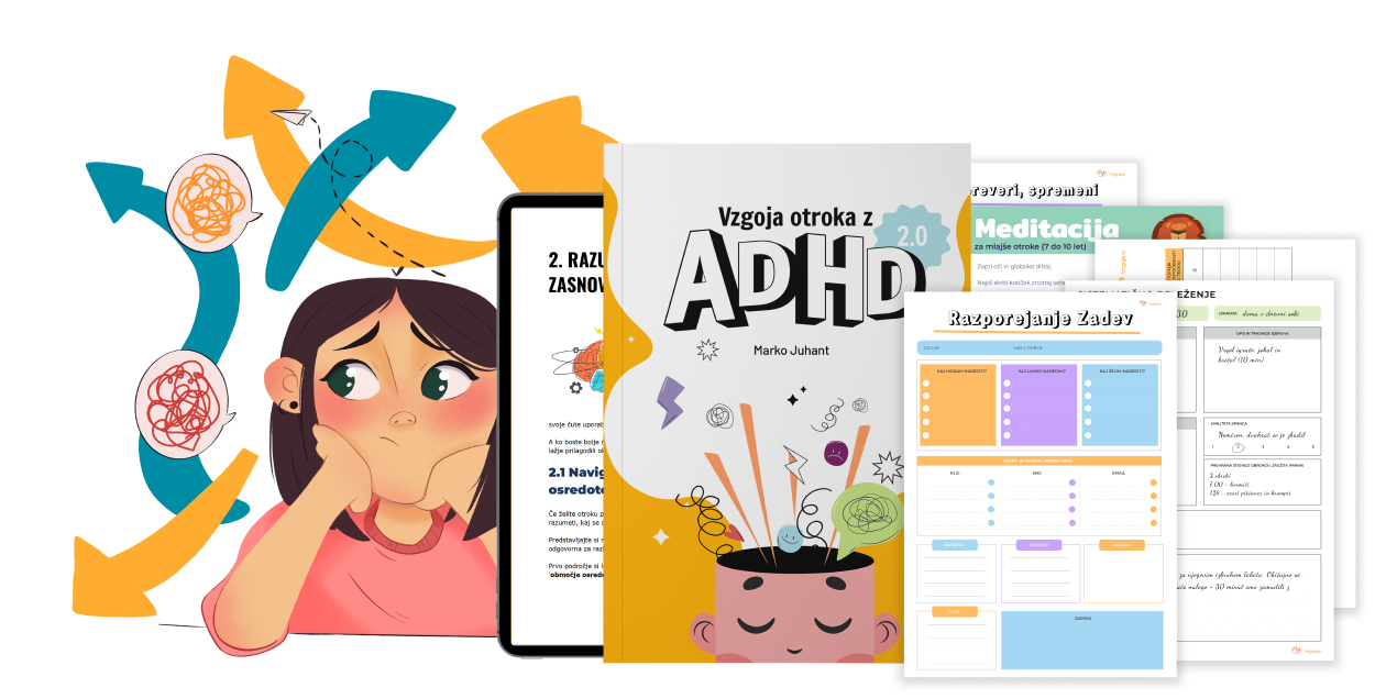 E-knjiga Vzgoja otroka z ADHD 2.0